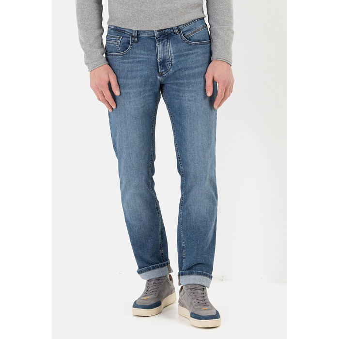 Чоловічі джинси camel active Relaxed Fit fleXXXactive® синього кольору, розмір 32/32