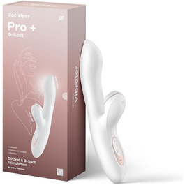Вібратор Satisfyer Pro G-Spot Rabbit | 11 рівнів інтенсивності, 10 програм вібрації | Водостійкий (IPX7) | Для жінок
