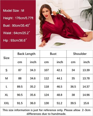Халат жіночий Lovasy Satin з короткими рукавами, стиль кімоно, мереживо, сексуальний, для вечірки, весілля, з поясом, фіолетовий, червоний, L