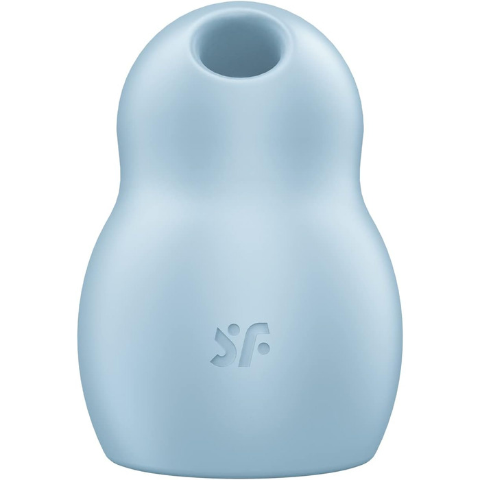 Вібратор Satisfyer Pro To Go 1 | Подвійний мотор | Компактний, перезаряджається | Водостійкий (IPX7) | Вібратор-імпульс | Інтимна іграшка для жінок, універсальний розмір (Світло-блакитний)