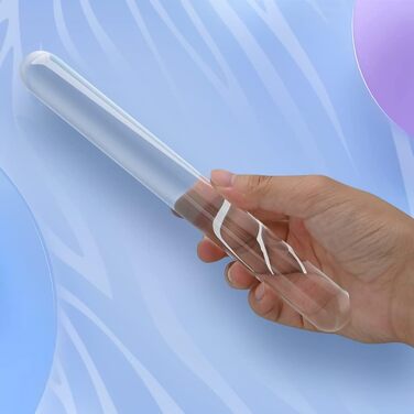 Анальний дилдо з скла для стимуляції G-точки, масаж простати - іграшки для дорослих