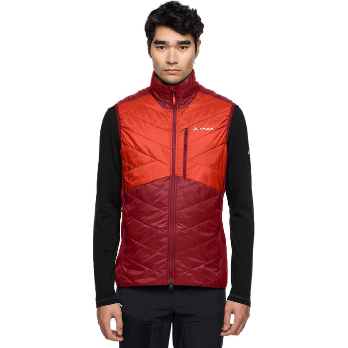 Чоловічий жилет VAUDE Sesvenna Vest IV, колір carmine, розмір XXL