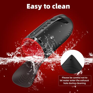 Електричний мастурбатор JFRong з 10 режимами вібрації та 5 режимами ротації для чоловіків - автоматичний масажер з 3D стимулятором