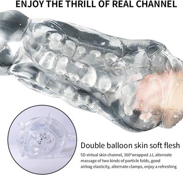 Електрична пеніс-насос Jpscor з 10 вібраційними та вакуумними режимами - тренувальний пристрій для чоловіків