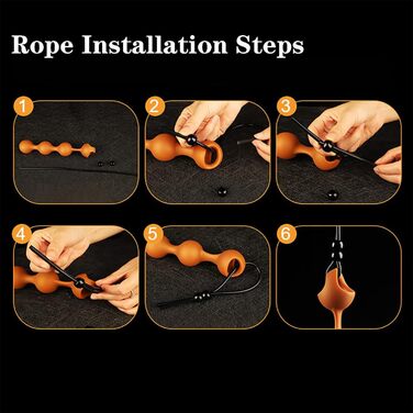 Анальні кульки з рідкого силікону, анальна цепь з кільцем для сперми, анальний мастурбатор, вагінальні кульки для стимуляції G-точки, іграшки для дорослих для жінок та чоловіків (XL)