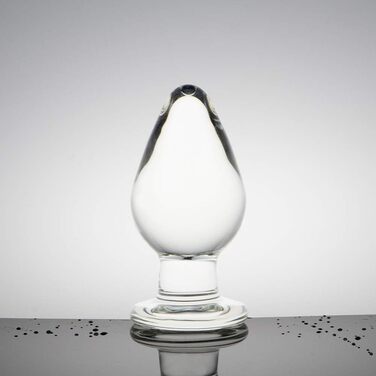 Анальний розширювач зі скляним конусом Analplug 5 см для жінок та чоловіків - кришталь