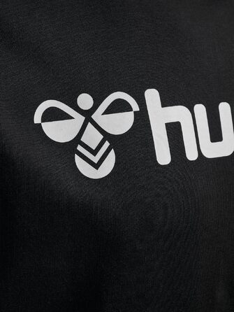 Чоловічий худі Hummel Hmlgo з регульованим поясом, органічна бавовна, чорний, розмір 3XL