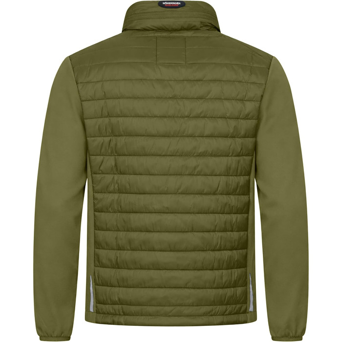 Чоловіча гібридна куртка Höhenhorn Kaprun Softshell зі стібками, спортивна куртка, зелена, розмір S
