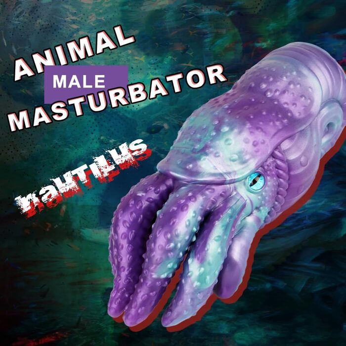 Масажер для чоловіків Silikon Octopus Tentacle 872г – Реалістичний секс-іграшка з силікону, Октопус, Клітор, Анальний