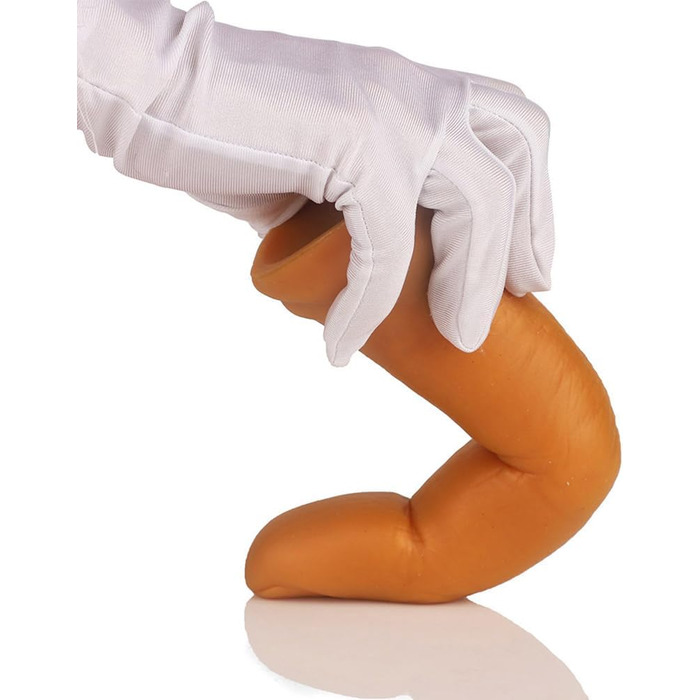 Анальний секс-іграшка SMGKB Silikon Riesendildo - великий анальний плаг з сильним присоском (Чорний S)