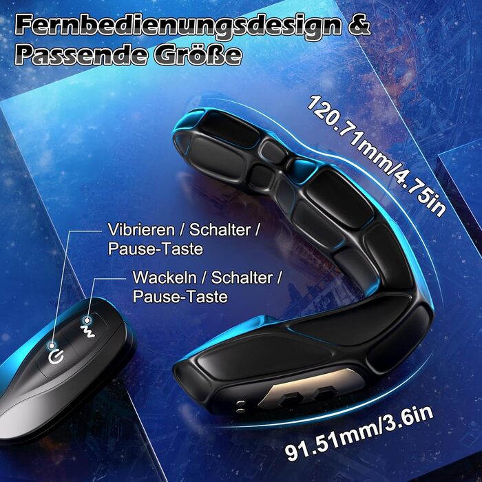 Вібратор для чоловіків Analplug для чоловіків – стимуляція простати, анальний плагін, секс-іграшка для чоловіків з 10 обертами та 10 вібраціями, секс-іграшка для пар Buttplug