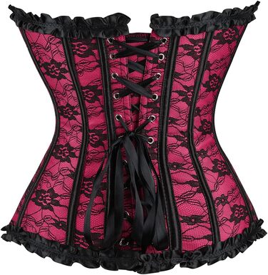 Корсет-корсет Grebrafan для жінок, червоний/рожевий, розмір 34-36