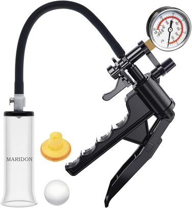 Пумпа для збільшення пеніса Jomyu: пристрій для розтягування та збільшення, з клапаном безпеки. Іграшка для чоловіків, SM-секс.