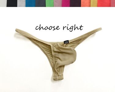 Танга чоловічі Faringoto Comfort з тонкого шовку, низька талія (6 шт.) розмір L (3030)