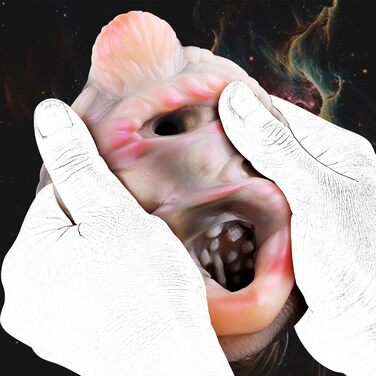 Реалістичний мастурбатор Seckoe Tier з анусальним тунелем та анатомією тваринної вагіни (G6193, Камелеон)