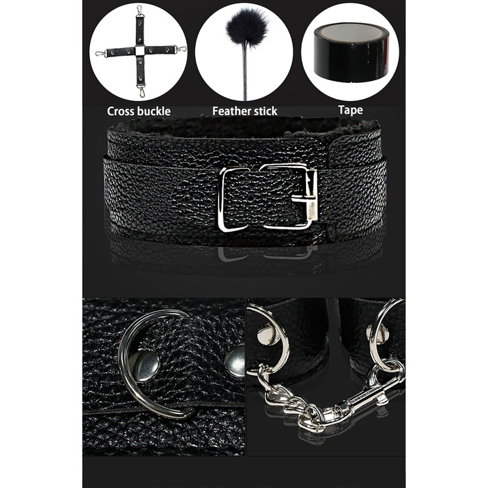 Набір BDSM для пар: кайдани, плети, прищіпки для сосків, гаги, плагі та інші аксесуари (рожевий)