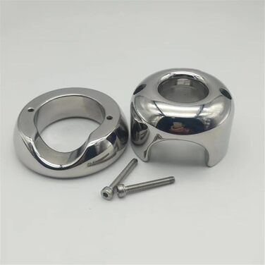 Важкий металевий кільце-важлик для яєчок, розтягувач яєчок, кільце для пеніса, затримка еякуляції, іграшки для дорослих для чоловіків