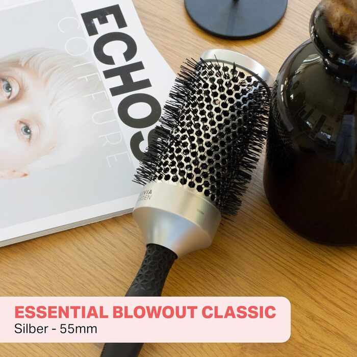 Набір для укладки волосся Essential Blowout Classic: швидке сушіння, антистатик та об'єм для короткого волосся (розмір 65 XL)