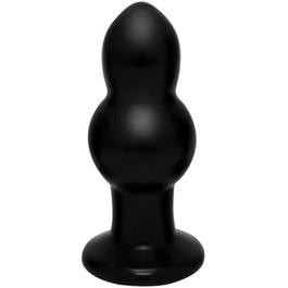 Анальний плаг для лесбійок/гейів, секс-іграшка для мастурбації, розширювач ануса, 4 розміри, великий анальний плаг, іграшка для дорослих (чорний M)