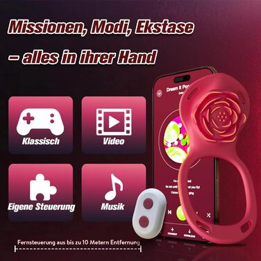 Вібратор для пар, BDSM роза з вібрацією для жінок, набір вібраторів для клітора з пультом, кільце для пеніса з пультом керуванням, еротичні іграшки для дорослих