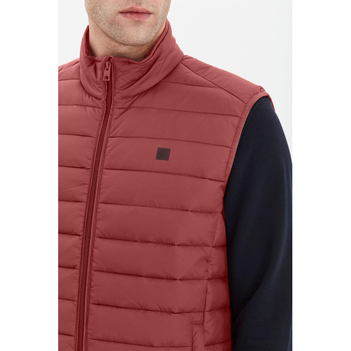 Чоловічий стібаний жилет Solid SDSörenson Outdoor цегляного кольору (Brick Red), модель 191543
