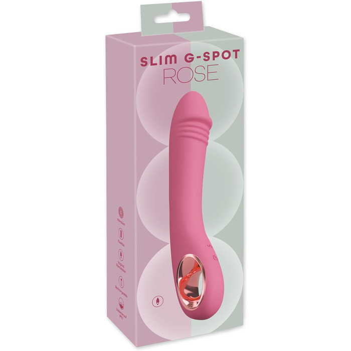 Вібратор You2Toys Slim Rabbit, зелений, 3,6 см