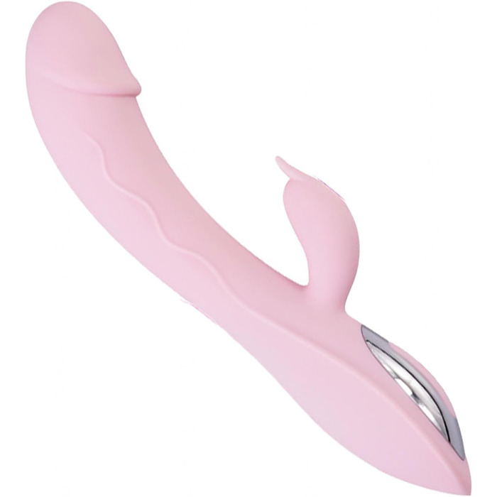 Вібратор G-Spot з силікону для жінок, 7 режимів, рожевий