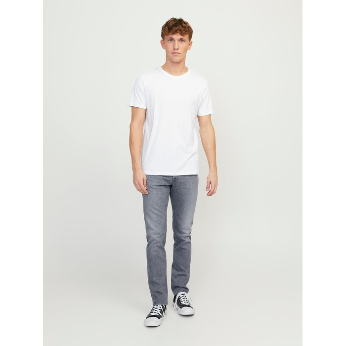 Чоловічі джинси Loose Fit JACK & JONES Jjimike Jjoriginal Am 815 Noos, сірий денім (31W / 30L)