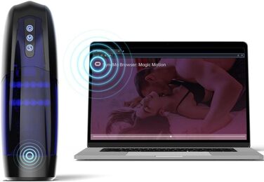 Масажер для тіла Magic Motion Xone Masturbator - Чорний