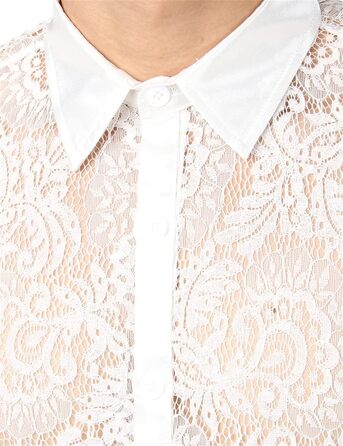 Чоловіча сорочка сітка Bollrllr, прозора, мереживна, для вечірок та клубів