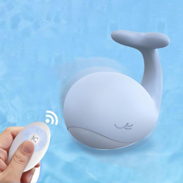 Вібруюче яйце 5 частот Blue Whale з пультом дистанційного керування, силіконовий вібратор для G-точки, мастурбатор, сексуальна іграшка