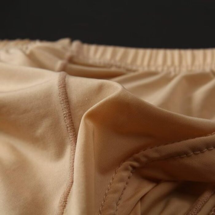 Труси чоловічі Faringoto Ice Silk, прозорі, низька талія, дихаючі (XL, червоний)