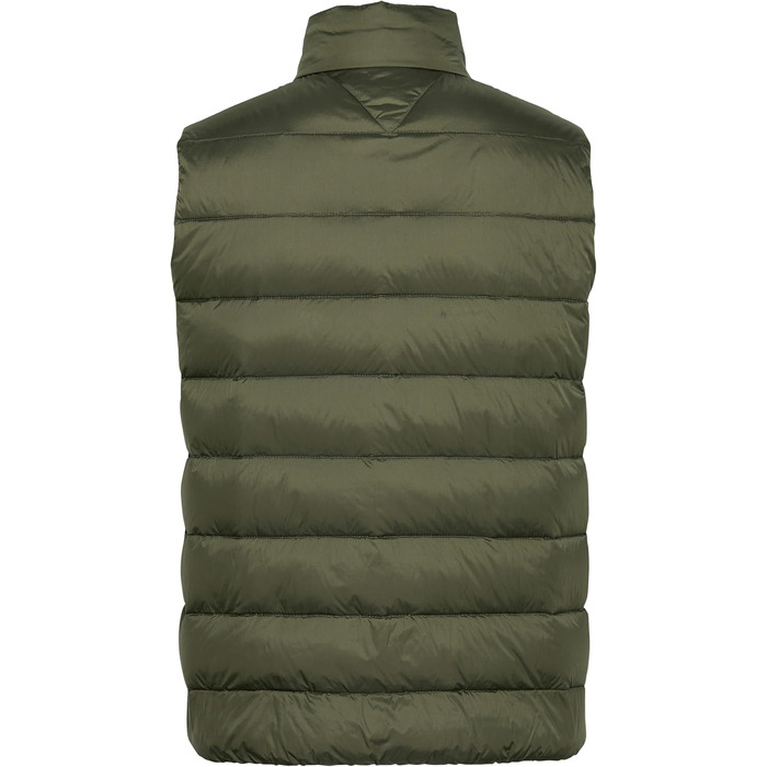 Чоловічий легкий пуховий жилет Tommy Jeans, колір Fatigue Green, розмір XS