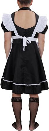 Костюм покоївки для чоловіків CoolChange Witzges | Карнавальна маскарадна сукня для вечірки | Розміри: M, L, XL