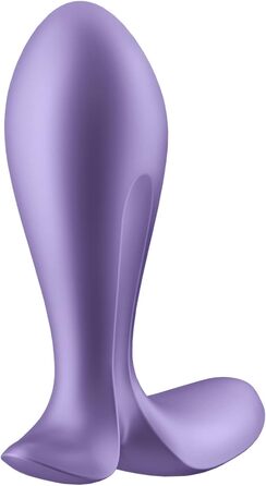 Анальний вібратор Satisfyer Intensity Plug - компактний, водонепроникний (IPX7) | Сильний, з пультом керування | Силікон для чоловіків та жінок | 11,3 см