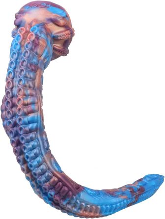 Анальний стимулятор-аналог кракена, 63.5 см, силікон, для дорослих, великий розмір