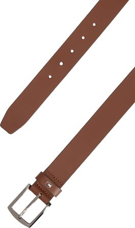 Чоловічий шкіряний ремінь Tommy Hilfiger Denton 3.5 Brown Winter Cognac (AM0AM14814), 105 см