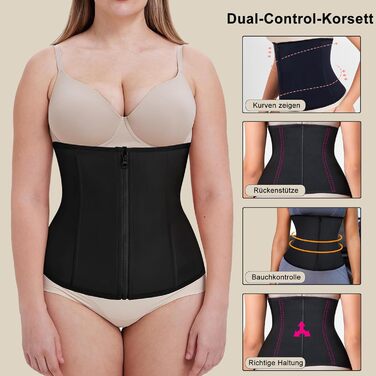 Корсет для талії, боді для схуднення, корсет під груди, боді для живота, корсет для формування фігури, преміум-якість, XL
