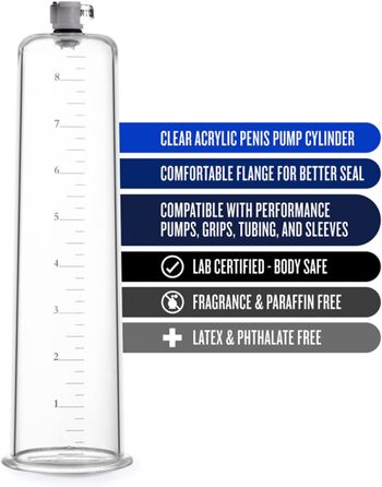 Набір аксесуарів для помпи для статевого члена Yasexx з лазерним різьбленням, акриловий циліндр, вакуумна помпа для збільшення статевого члена та ерекції. Іграшки для дорослих.