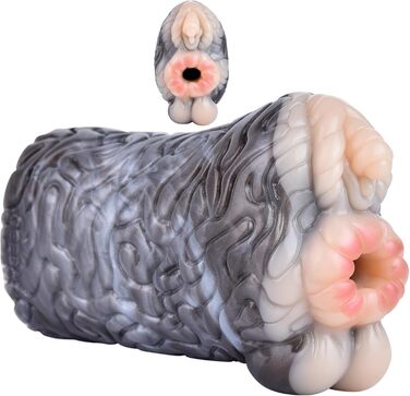 Реалістичний мастурбатор Seckoe Tier Taschenmuschi з анімальною вагіною (золотий)