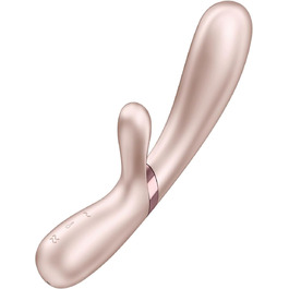 Вібратор Satisfyer Hot Lover Connect App | Bluetooth, водонепроникний (IPX7), для жінок | Силікон, сріблястий