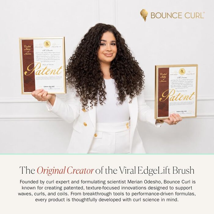 Щітка для визначення та підйому кучерів Bounce Curl Define EdgeLift (бірюзова/рожева)