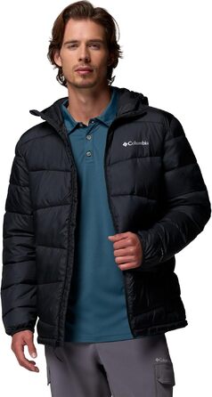 Чоловіча утеплена куртка з капюшоном Columbia Fivemile Butte™ II Puffer Jacket, чорна, розмір M