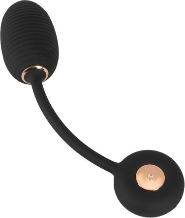 Вібратор для вагіни Intense Rabbit Schwarz, 4,3 см (Яйце-вібратор)