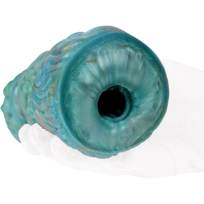 Іграшка для чоловіків Jixaxe Alien Monster - реалістична мастубаційна іграшка з вагінальним та анальним отвором, компактна, 3D, для соло