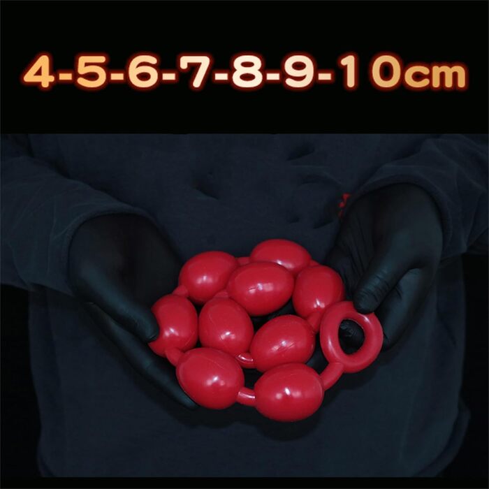 Анальний масажер Hrekssi з кулями, 7 розмірів, для чоловіків та жінок, анальний плаг, дилататор, масажер простати, SM іграшка