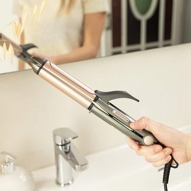 Випрямляч для волосся 2в1 Cecotec RitualCare 1000 Ceramic з кератином та аргановою олією, регулювання температури 120-220°C, функція завивки, керамічні пластини