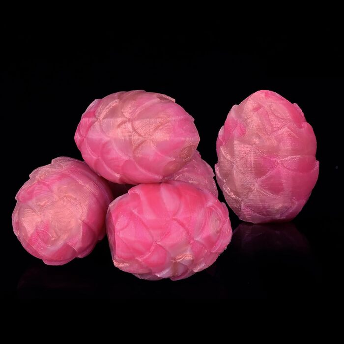 Секс-іграшка Liebeskugeln Alien-Sporen Eier: анальні та вагінальні стимулятори з Platinum Silicone (3 шт.)