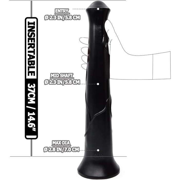 Ділда FAAK XXXL Tier Schwanz, 14.6