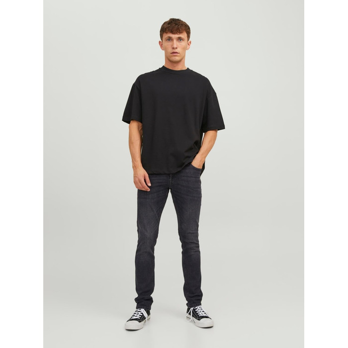 Чоловічі джинси Jack & Jones JJITIM JJORIGINAL AM 012 LID NOOS, чорний денім (32W / 30L)
